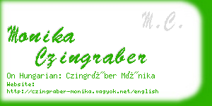 monika czingraber business card